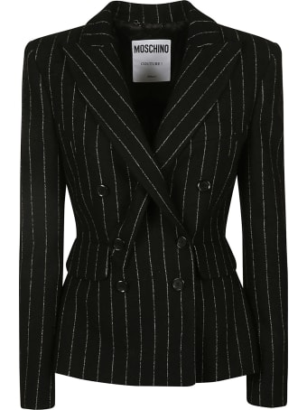 Moschino Stripe Patterned Dinner Jacket