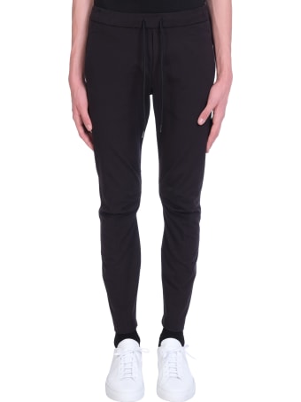 Attachment Pants In Black Cotton
