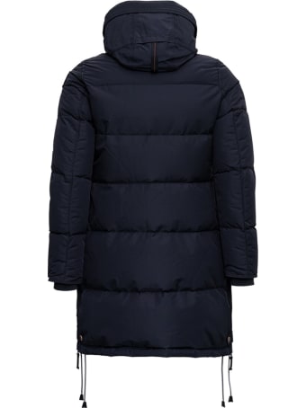Parajumpers Black Nylon Down Jacket With Hook Detail