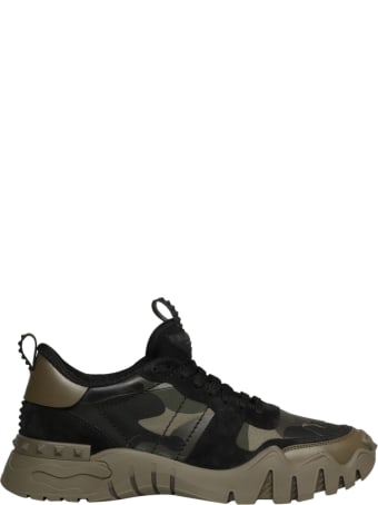 Valentino Garavani Rockrunner Plus Camouflage Sneaker