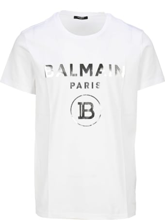 Balmain Silver Foil T-shirt