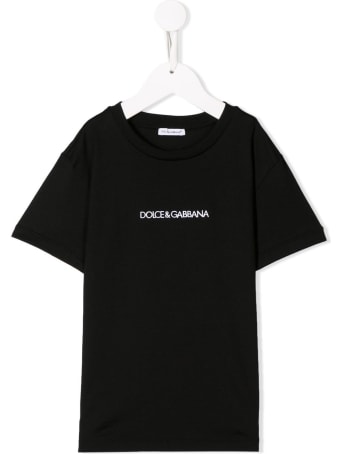 Dolce & Gabbana Cotton T-shirt With Front Logo