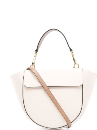 Wandler Hortensia Mini Handbag In White Leather