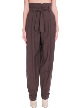 WANDERING Pants In Brown Wool