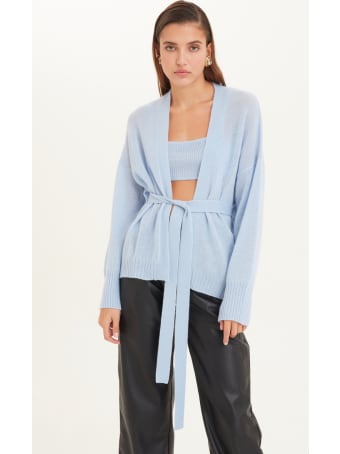 Antonella Rizza Cardigan Diamond Light Blue