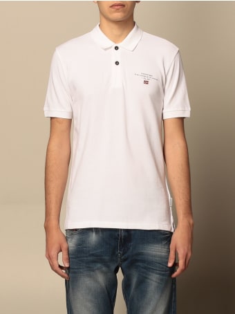 Napapijri Polo Shirt Elbas 4 Napapijri Polo Shirt In Cotton
