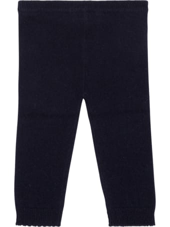 Tartine et Chocolat Blue Knitted Leggins With Drawstring