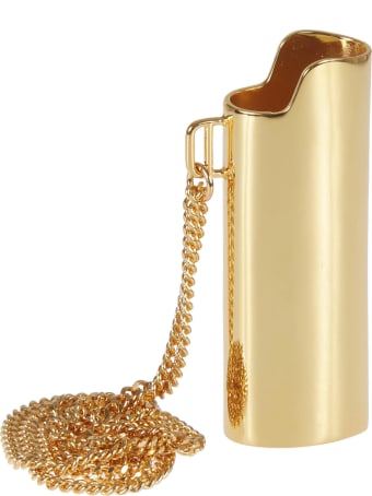AMBUSH Logo Lighter Case Necklace
