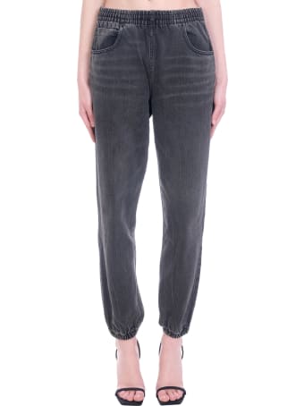 Alexander Wang Pants In Black Denim