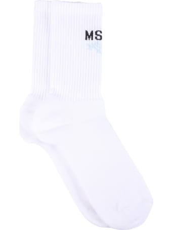 MSGM Socks With Logo