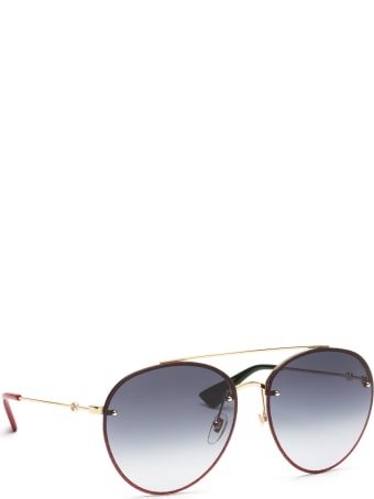 Gucci Gucci Gg0351s Gold Sunglasses