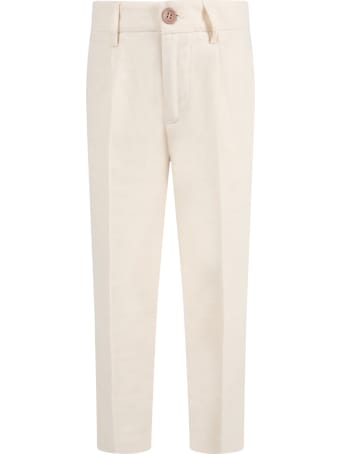 Dondup Ivory Trouser For Boy