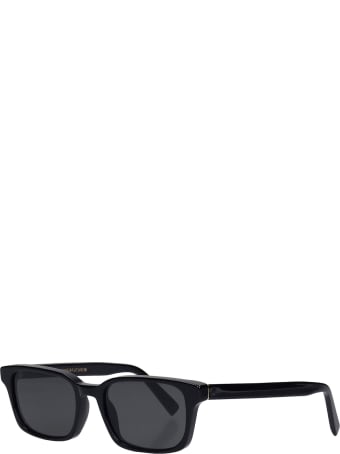 RETROSUPERFUTURE Regola Sunglasses In Black Acrylic