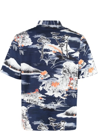 Universal Works Printed Short Sleeve Shirt