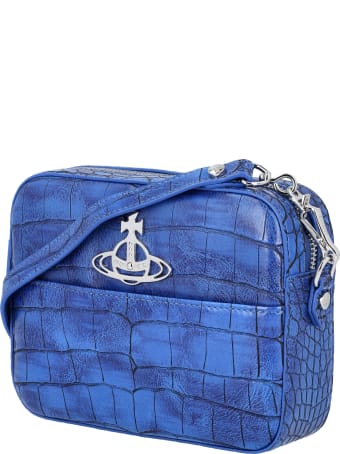 Vivienne Westwood Johanna Croc Crossbody Bag
