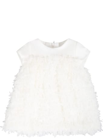 Little Bear Ivory Dress For Babygirl