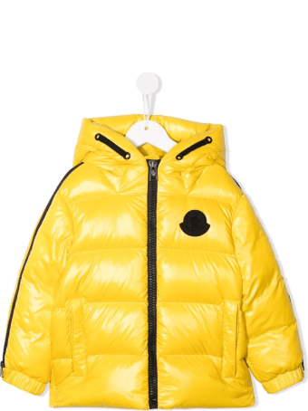 Moncler Kids Yellow Idila Down Jacket
