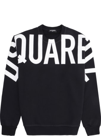 Dsquared2 Logo Detail Cotton Sweatshirt