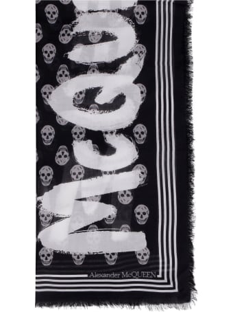 Alexander McQueen Printed Shawl