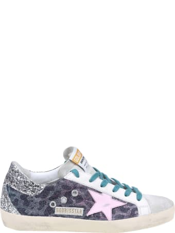 Golden Goose Superstar Sneakers In Fabric And Leather