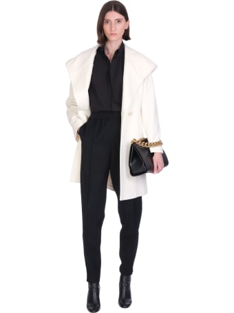Tagliatore 0205 Chelsey Coat In White Wool