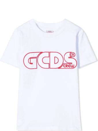 GCDS White Cotton T-shirt