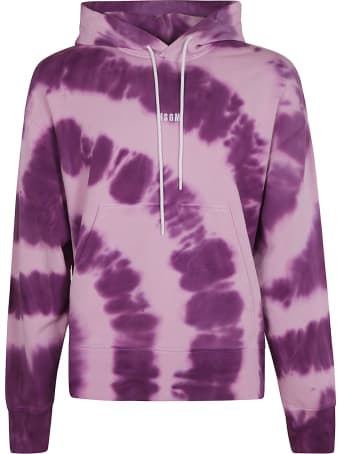 MSGM Logo Dye Hoodie