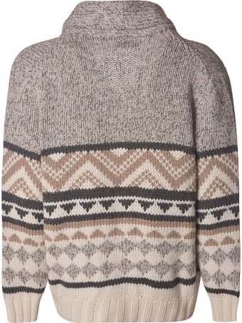 Brunello Cucinelli Oversize Patterned Cardigan