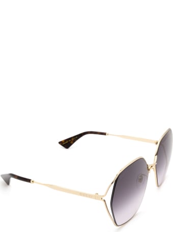 Gucci Gucci Gg0818sa Gold Sunglasses