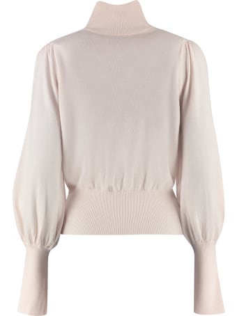 Zimmermann Turtleneck Merino Wool Sweater