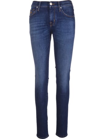 Jacob Cohen Woman Dark Blue Kimberly Skinny Jeans