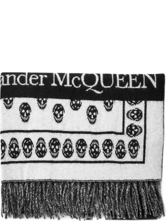 Alexander McQueen Skull On Skull Scarf