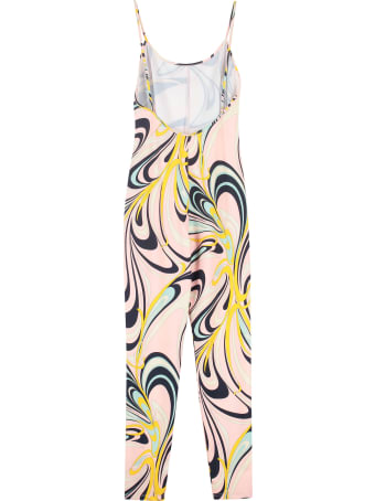 Emilio Pucci Printed Jersey Jumpsuit