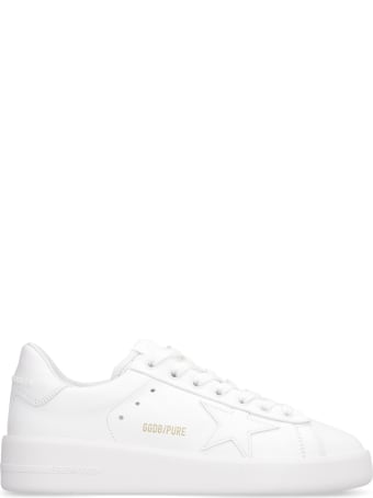 Golden Goose Pure Star Leather Low-top Sneakers