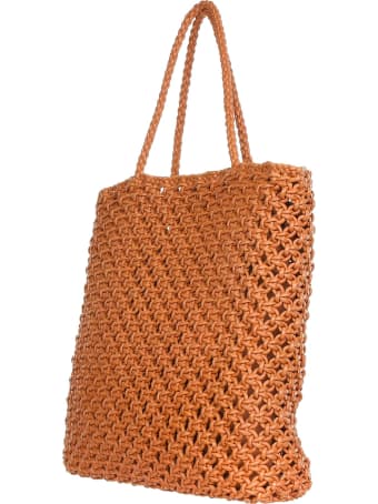 Officine Creative Shopping Bag Amber Colored
