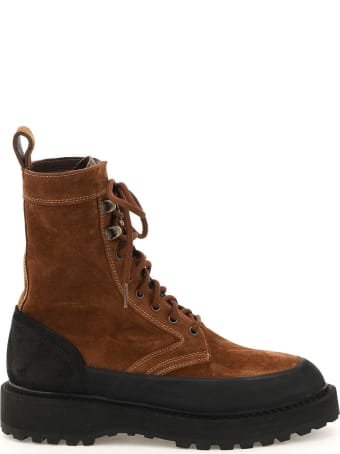 Diemme Altivole Suede Leather Lace-up Boots