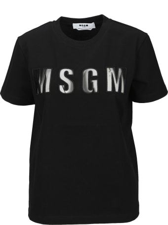 MSGM Tulle Logo T-shirt