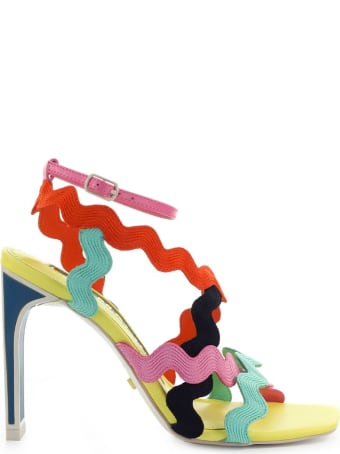 Kat Maconie Omela Yellow Multicolor Sandal
