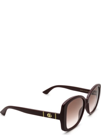 Gucci Gucci Gg0762s Burgundy Sunglasses