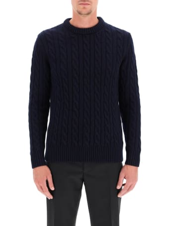 GM77 Cable Knit Lambswool Sweater