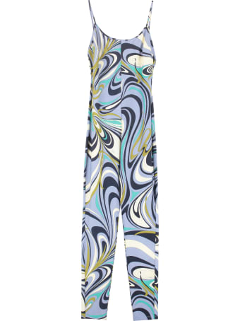 Emilio Pucci Printed Jersey Jumpsuit