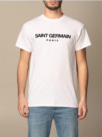 Backsideclub T-shirt Germain Backsideclub T-shirt In Cotton With Print
