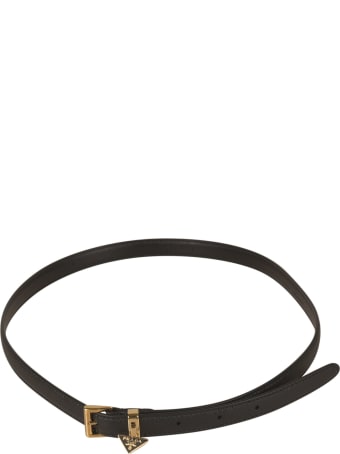 Prada Logo Plaque Belt