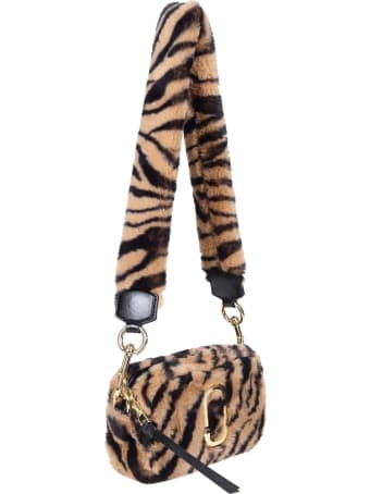 Marc Jacobs Snapshot Bag In Faux Fur