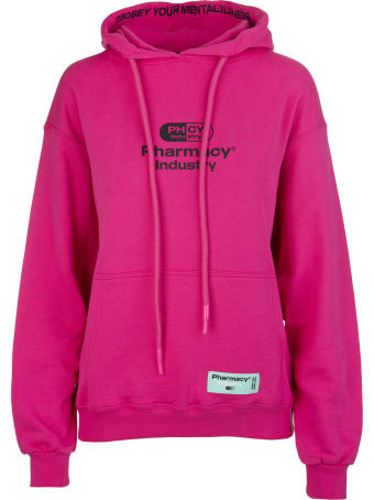 Pharmacy Industry Fuchsia Woman Hoodie With Logo