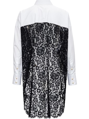 Dolce & Gabbana Oversized White Cotton Poplin Shirt