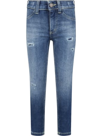 Dondup Light Blue ''appetite'' Jeans For Girl