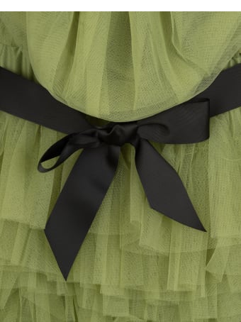 Teen Idol Green Zhora Mini Dress
