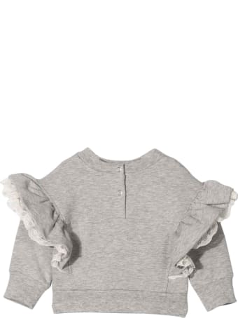 Monnalisa Newborn Gray Sweatshirt