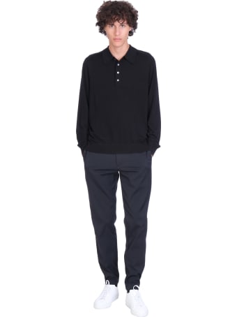 Theory Knitwear In Black Wool